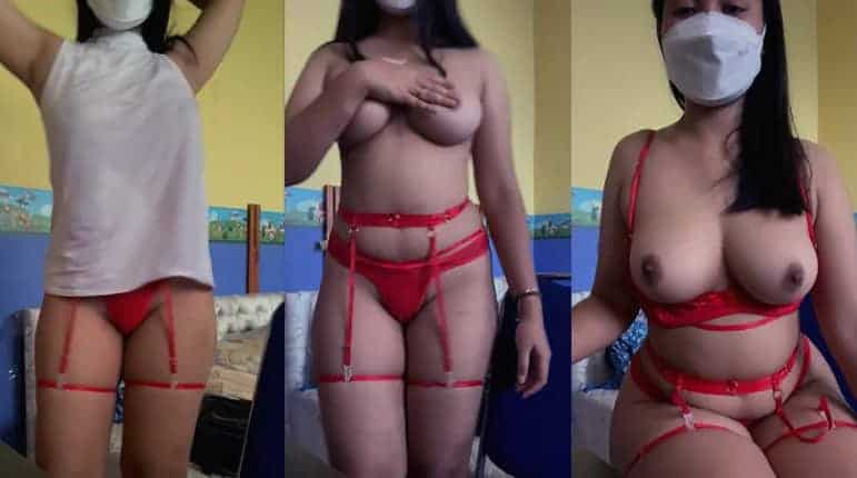 viral jilbab ke enakan ngepruyy dengan ayang nyampe apem nya becek